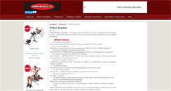 Desktop Screenshot of bruleur-de-graisse.muscu.be